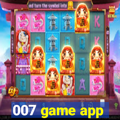 007 game app